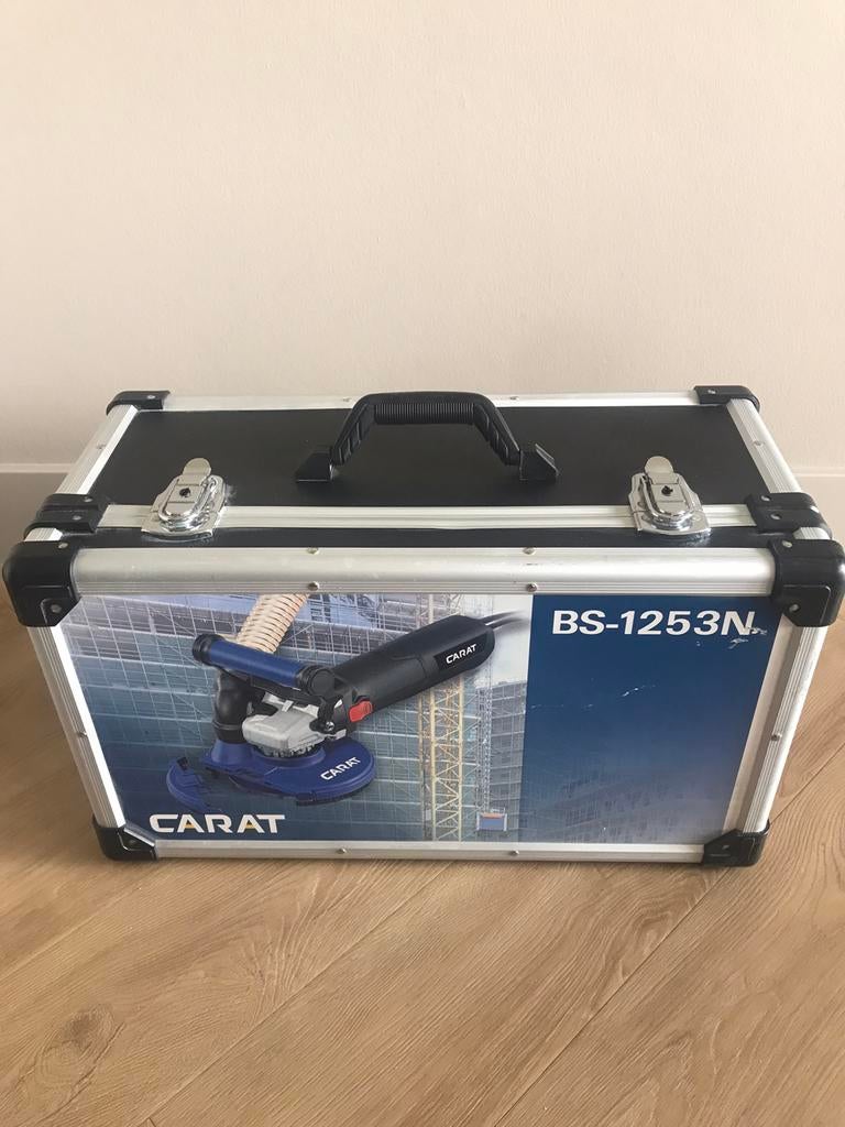 Carat BS-1253N Dustec Betonslijper - MZBS1253N0, Doe-het-zelf en Verbouw, Gereedschap | Schuurmachines, Ophalen, Nieuw, 1200 watt of meer