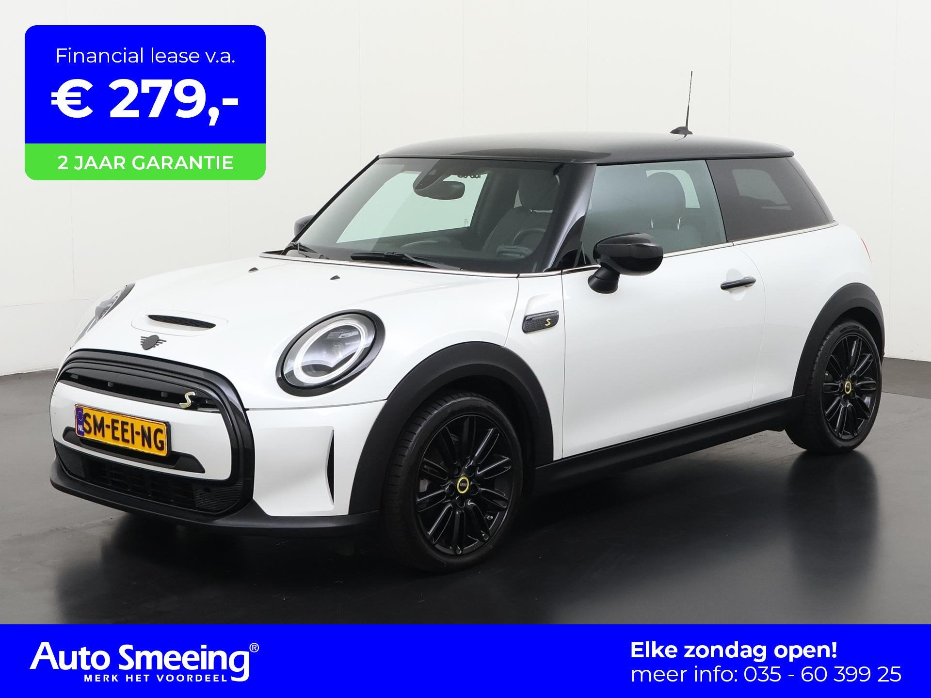 MINI Electric 33 kWh | SOH 100% | Zondag Open!, Auto's, Mini, 12 maanden, Gebruikt, 1340 kg, 4 stoelen