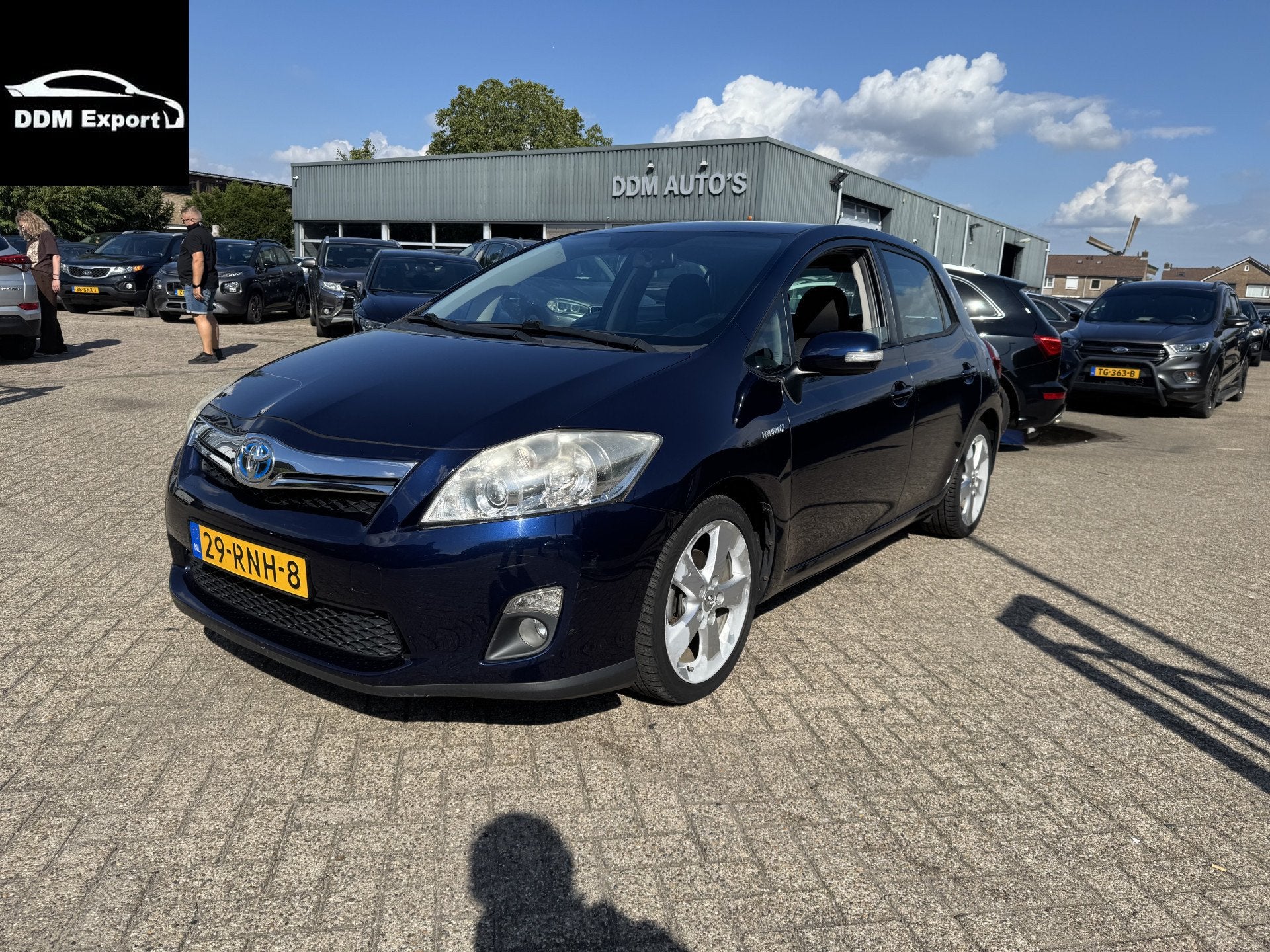 Toyota Auris 1.8 Full Hybrid Dynamic Business (bj 2011), Euro 5, Stof, Gebruikt, 4 cilinders