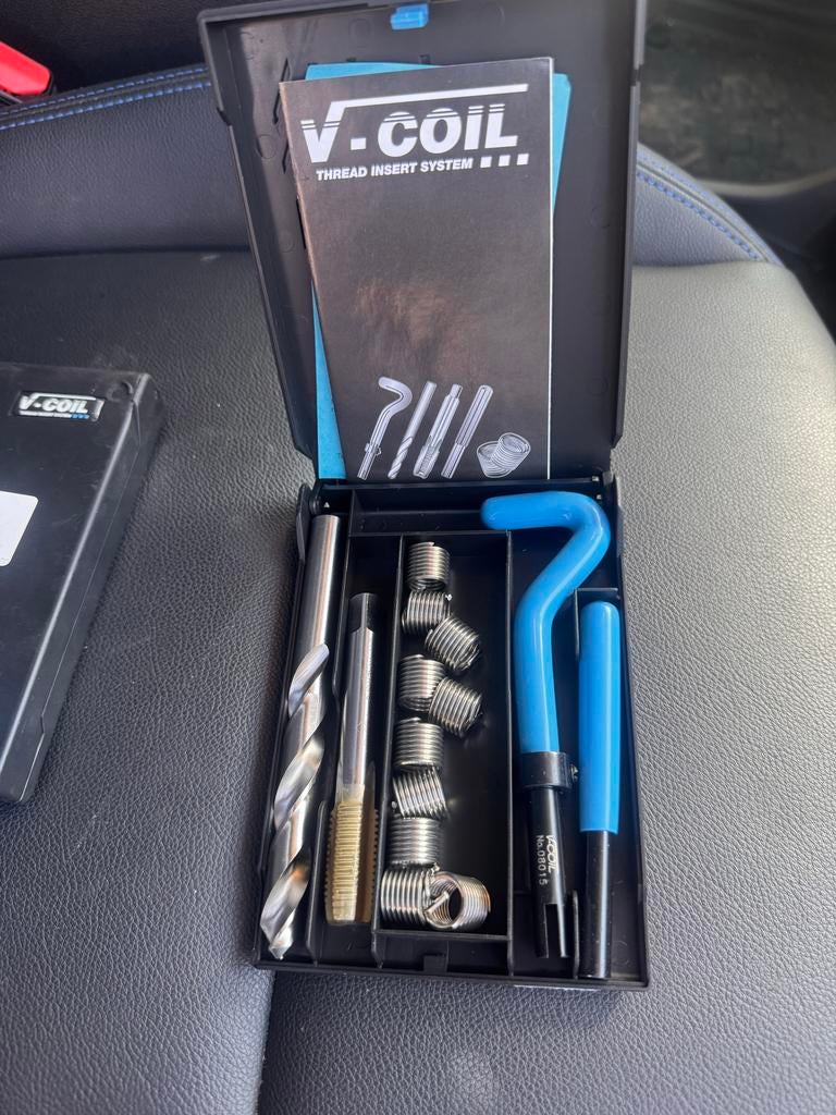 V-COIL Draadreparatieset M12 x 1,75, Ophalen, Zo goed als nieuw