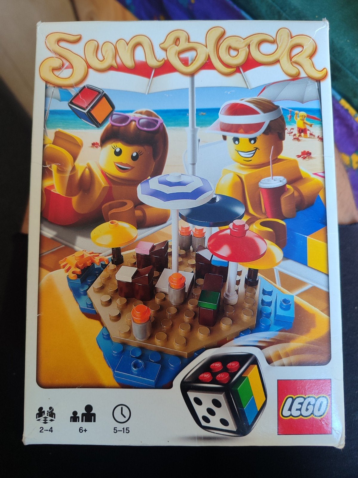 LEGO Sunblock bordspel (3865), Ophalen of Verzenden, Zo goed als nieuw, Overige merken