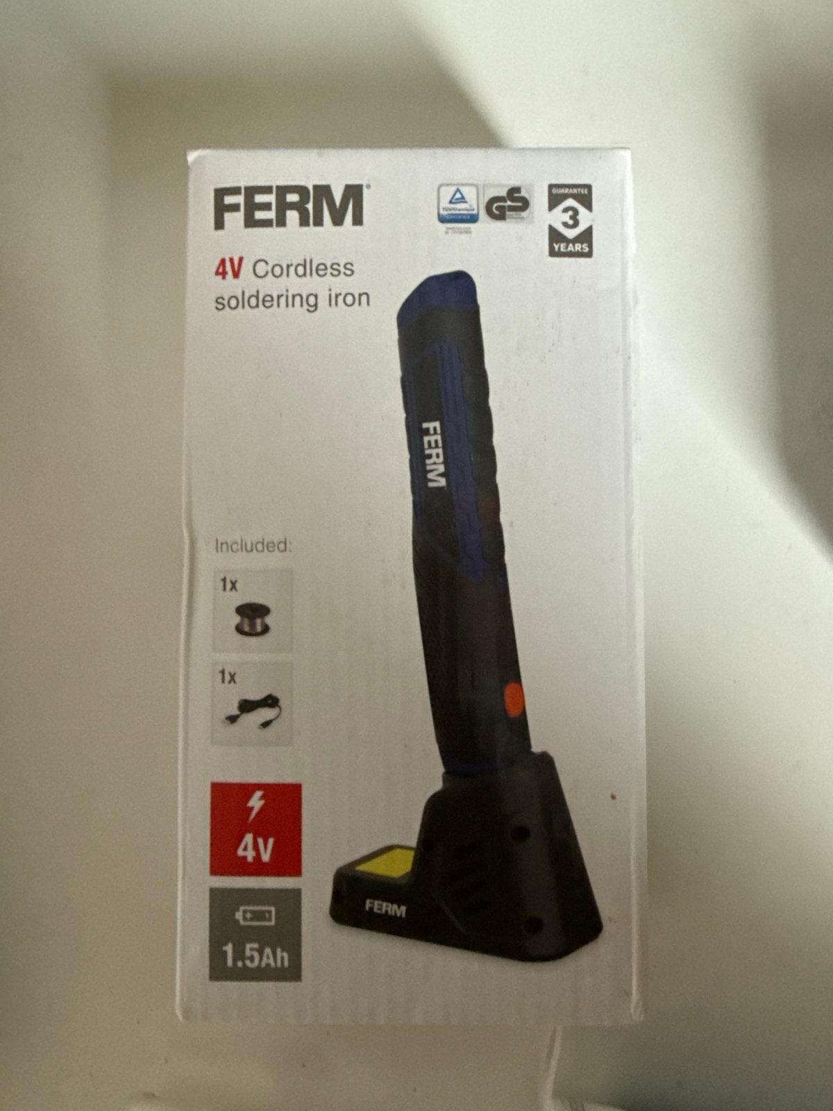 FERM 4V Draadloze Soldeerbout - Nieuw in Doos, Ophalen of Verzenden, Nieuw, Overige typen, Ferm