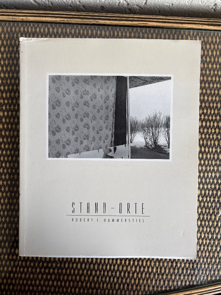 Robert F. Hammerstiel - Stand-Orte - 1998, Boeken, Robert F. Hammerstiel, Ophalen of Verzenden, Gelezen, Fotografen