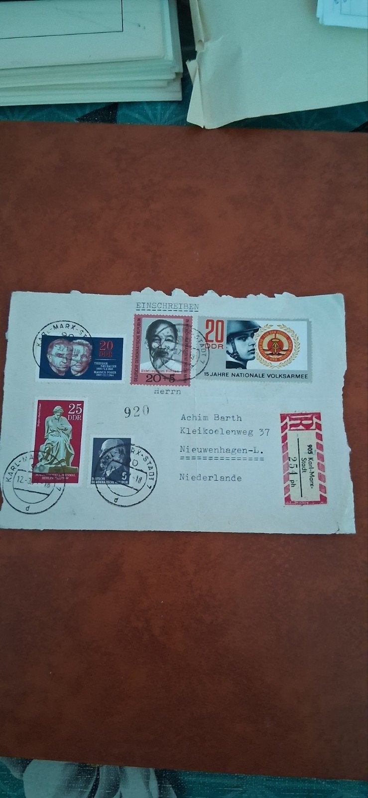 Postzegels ddr, Postzegels en Munten, Postzegels | Europa | Overig, Ophalen of Verzenden, Overige landen