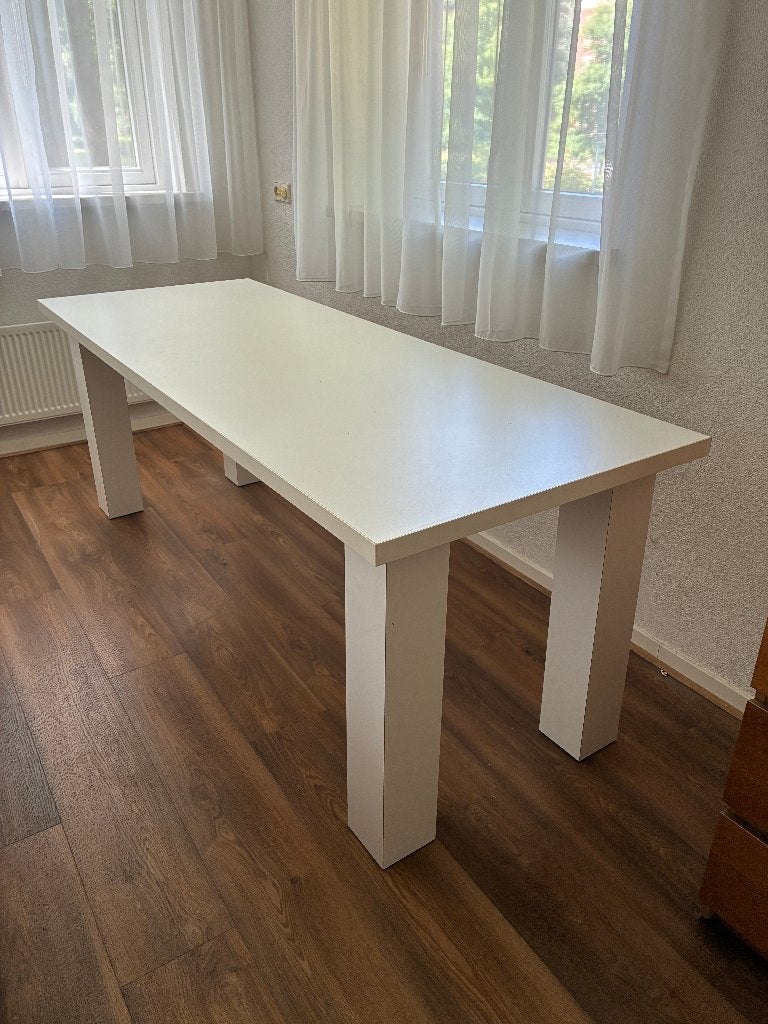 Tafel, Huis en Inrichting, Tafels | Eettafels, Ophalen, Gebruikt, 200 cm of meer, 50 tot 100 cm
