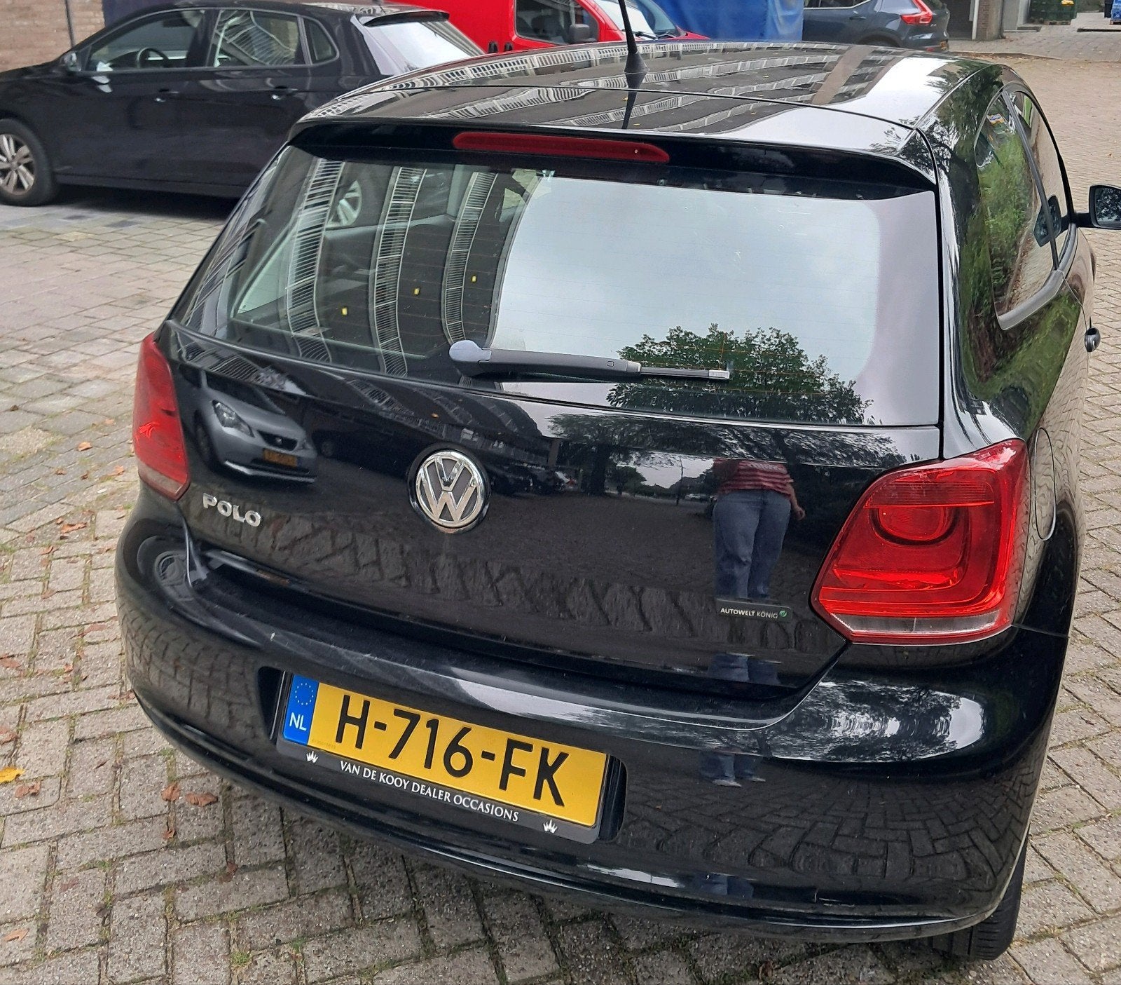 Foto 5 van Volkswagen Polo 1.2 uit 2012 Zwart, 169.193 KM, Airco