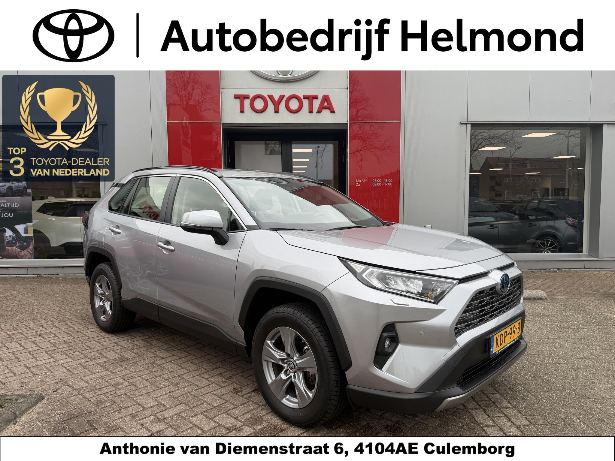 Toyota RAV4 2.5 Hybrid AWD Dynamic Edition | Trekgewicht 165