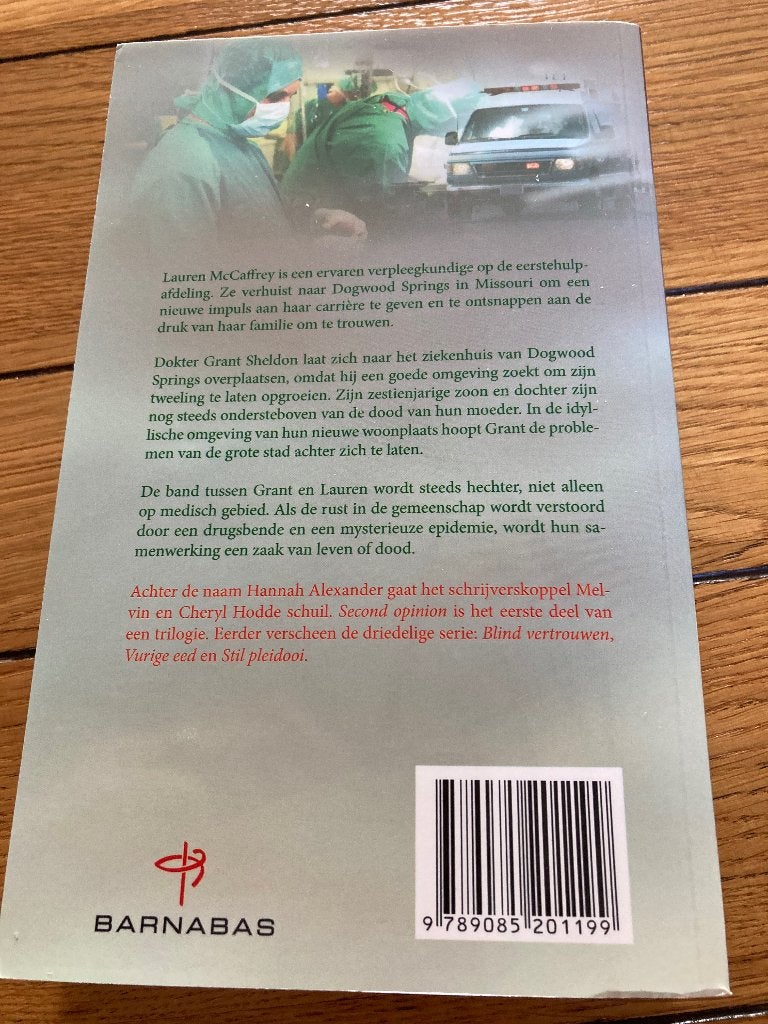 Hannah Alexander trilogie.Second opinionDeja vu intense care, Boeken, Ophalen of Verzenden, Gelezen, Hannah Alexander, Nederland