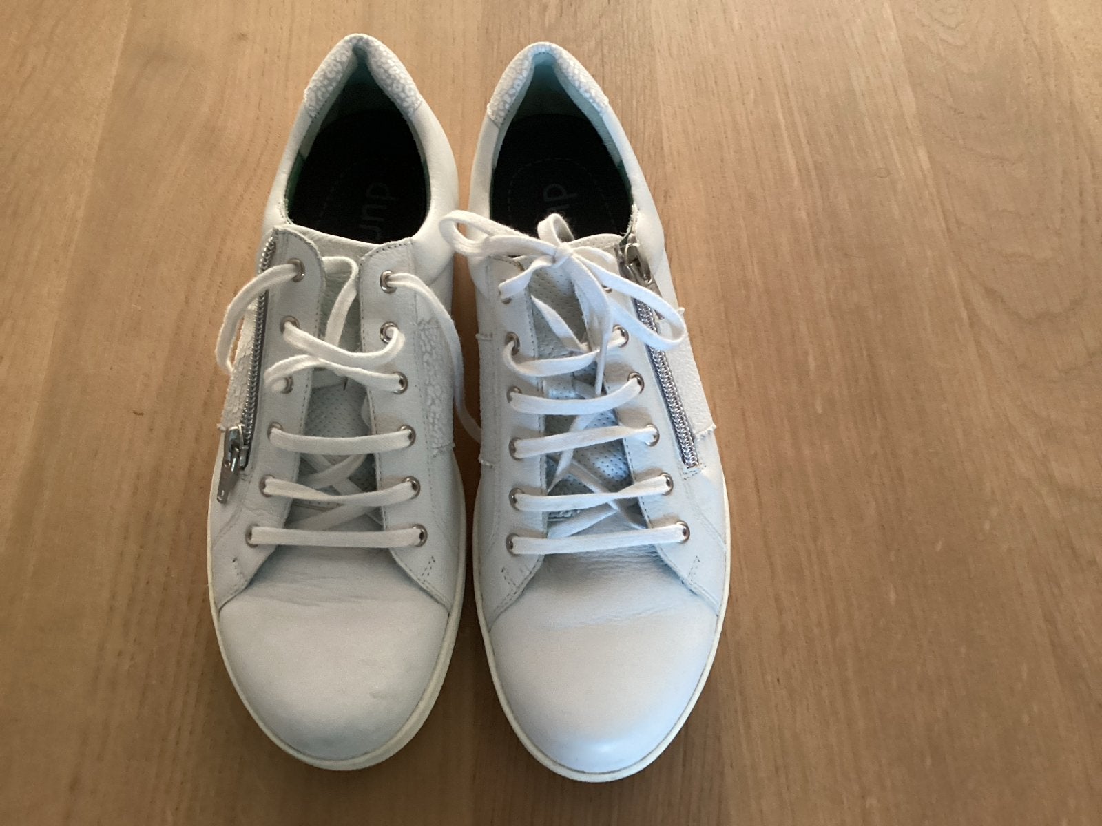 Durea sneakers wit, maat 37,5, weidte E, zo goed als nieuw, Ophalen, Zo goed als nieuw, Wit, Sneakers of Gympen