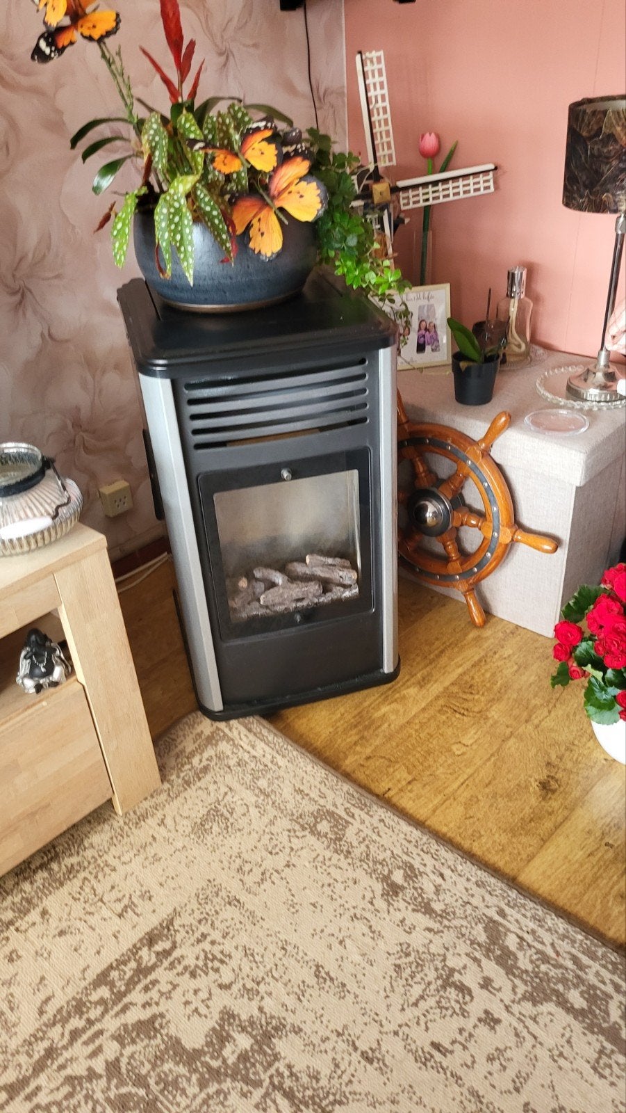 Manhattan gaskachel - Ideaal voor camping of thuis, Ophalen, Gebruikt, Gas, Vrijstaand