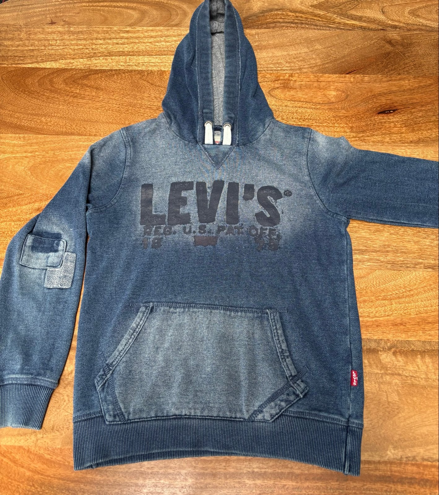 Levi's hoodie maat 140 (maat 10), Ophalen of Verzenden, Gebruikt, Jongen, Trui of Vest