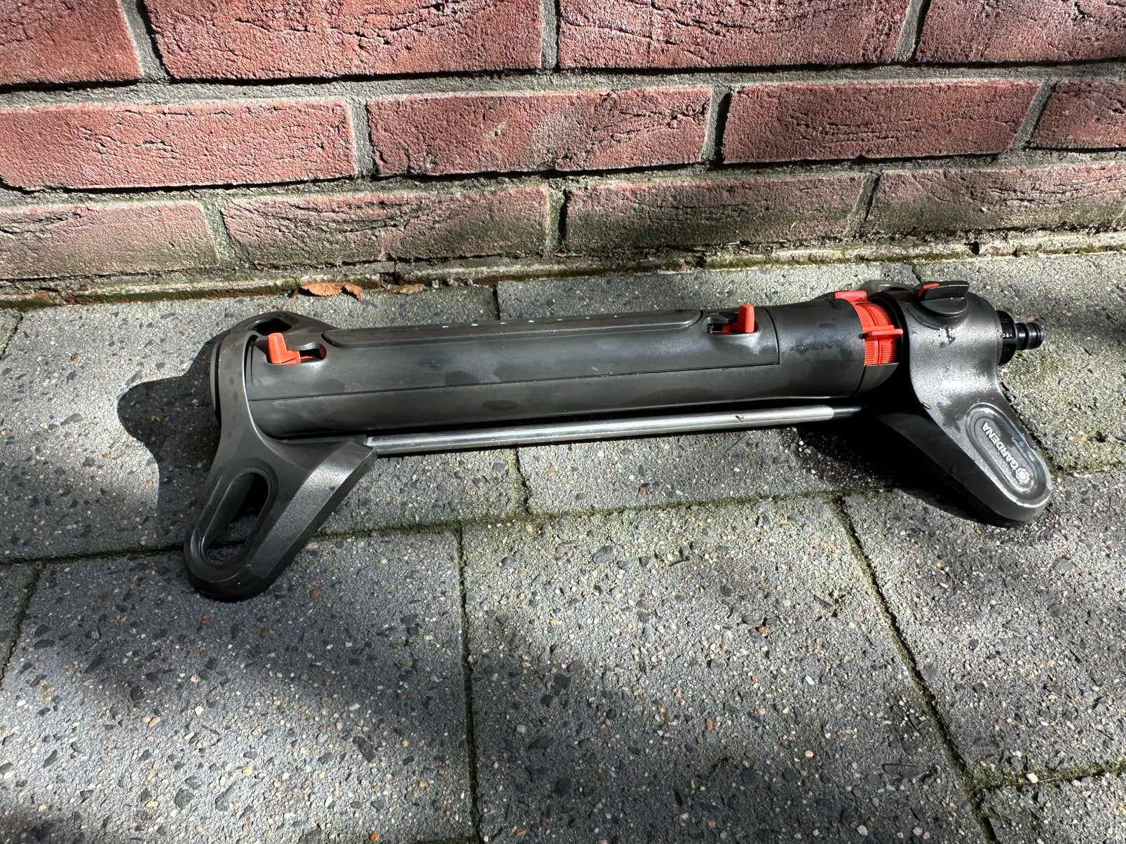 Gardena sproeier aquazoom S, Tuin en Terras, Ophalen of Verzenden, Gebruikt, Zwenksproeier