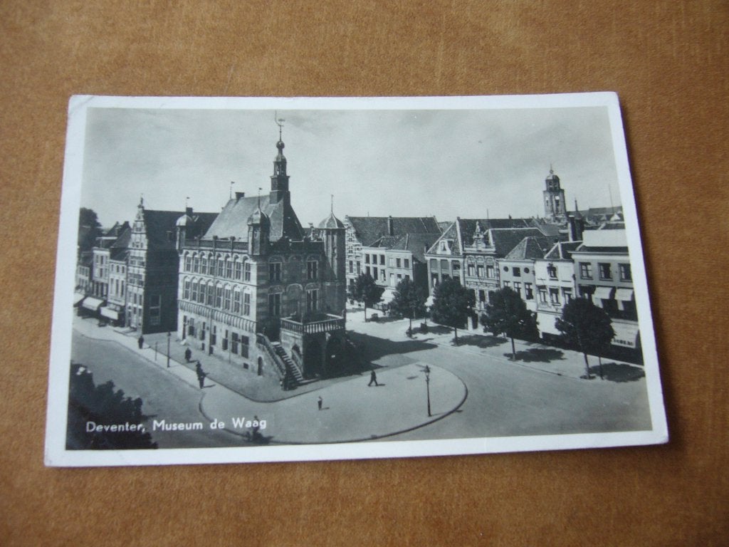 DEVENTER  =  MUSEUM DE WAAG, Ophalen of Verzenden, 1940 tot 1960, Gelopen, Overijssel