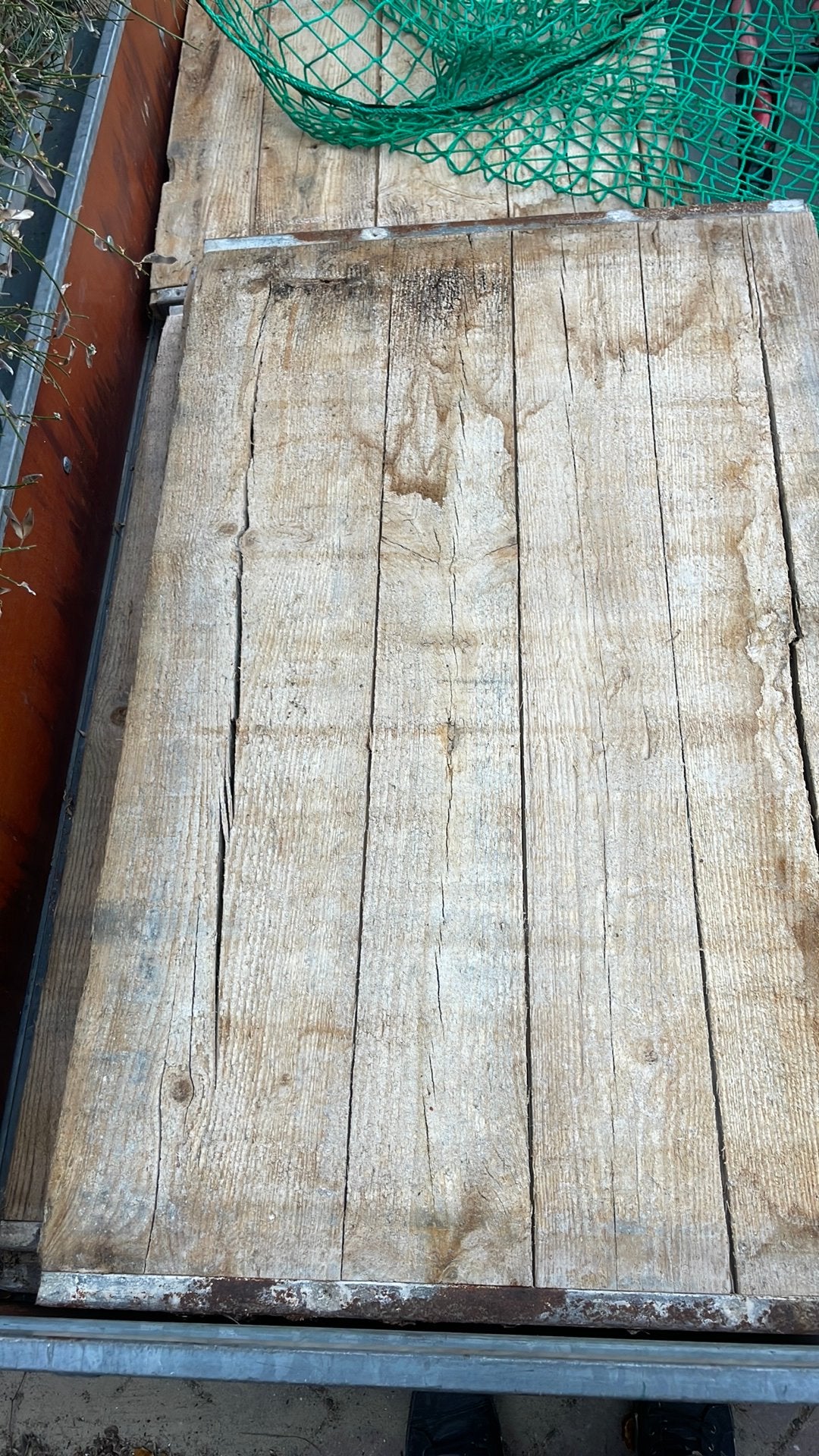 Steenschotten nieuw, Ophalen, Gebruikt, Hout