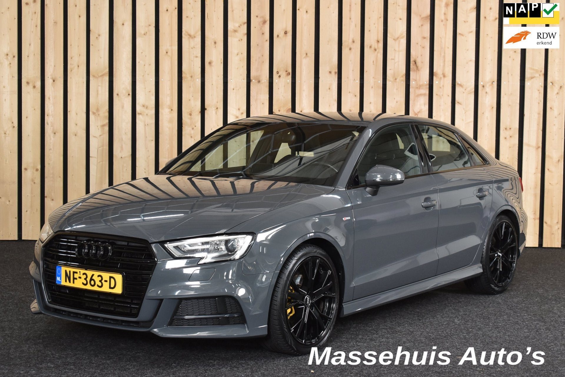 Audi A3 Limousine 1.0 TFSI Sport Pro Line S 134dkm Nano Grey, Voorwielaandrijving, 1160 kg, Gebruikt, Automatische klimaatregeling