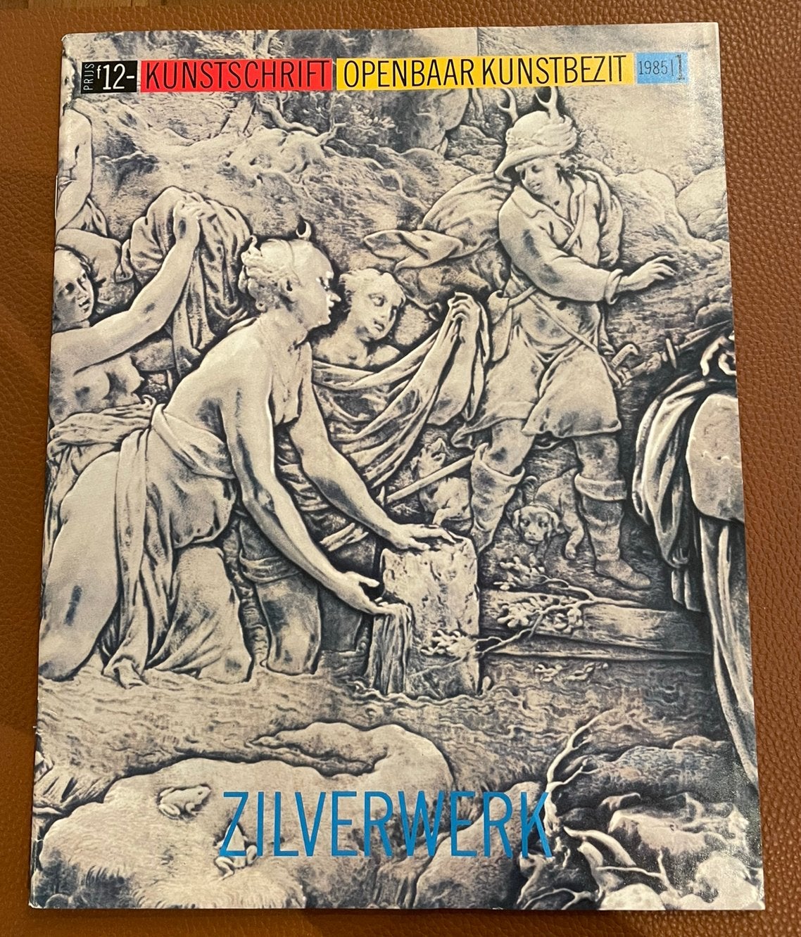Kunstschrift 1985 nr 1 Zilverwerk, Ophalen of Verzenden