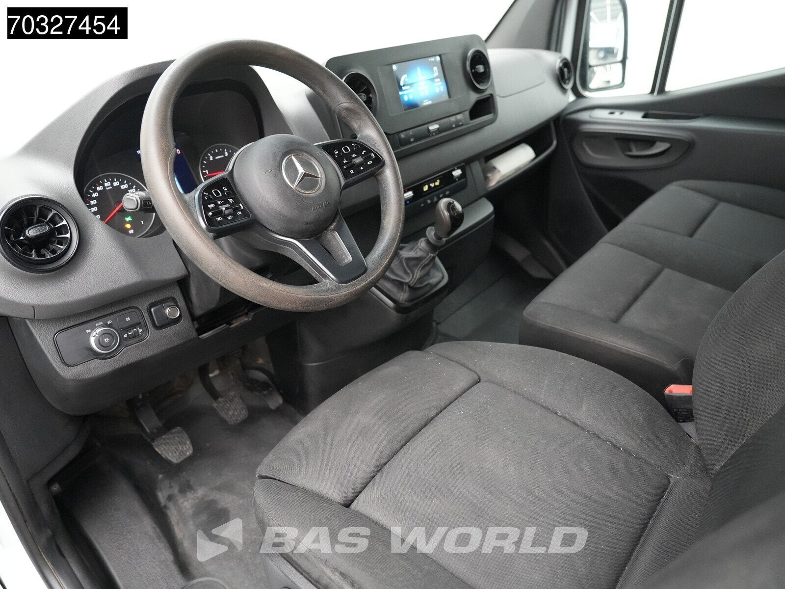 Mercedes Sprinter 516 CDI Kipper met Kist Dubbellucht 3,5t T, Auto's, Stof, Gebruikt, Euro 6, Mercedes-Benz