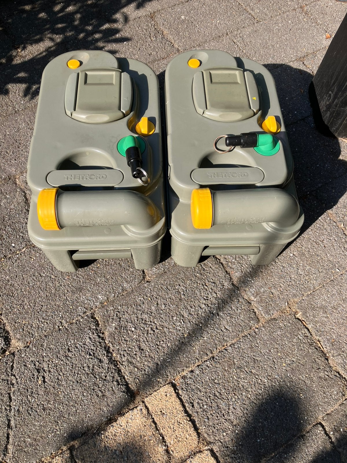 2x thetford C200 toiletten, Caravans en Kamperen, Ophalen of Verzenden, Gebruikt
