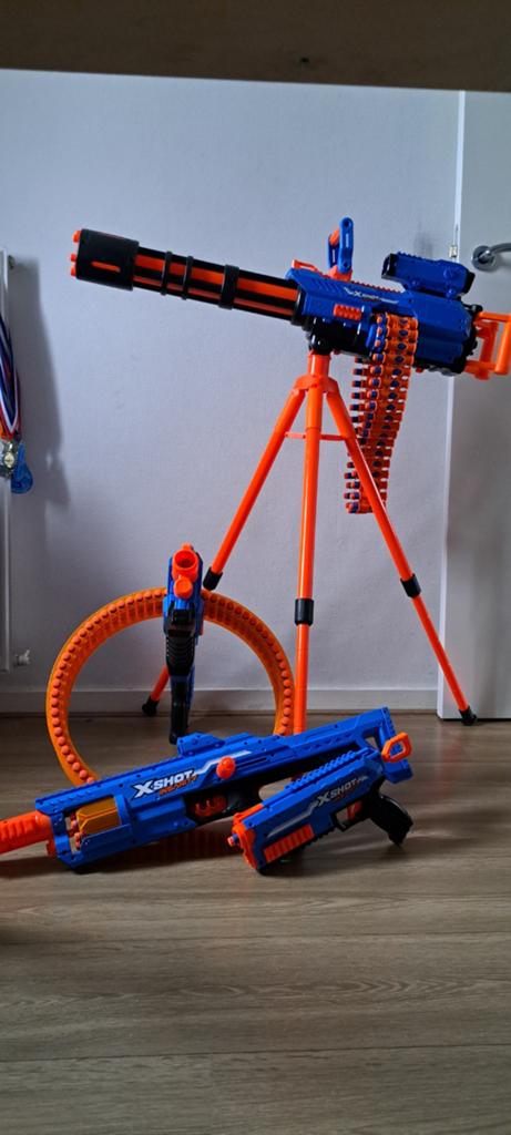 Zo goed als nieuwe Nerf set, Ophalen of Verzenden, Zo goed als nieuw, Elektrisch, Overige merken