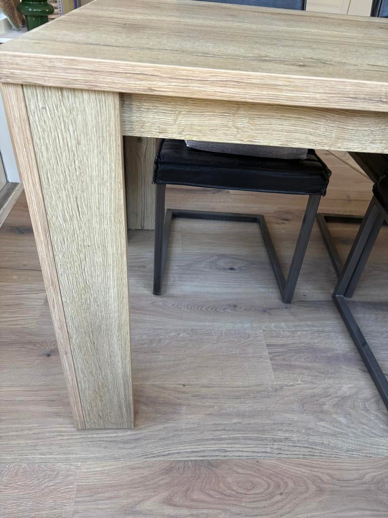 Eetkamer tafel en salon tafel  te koop., Huis en Inrichting, Ophalen, 50 tot 100 cm, Zo goed als nieuw, Minder dan 50 cm
