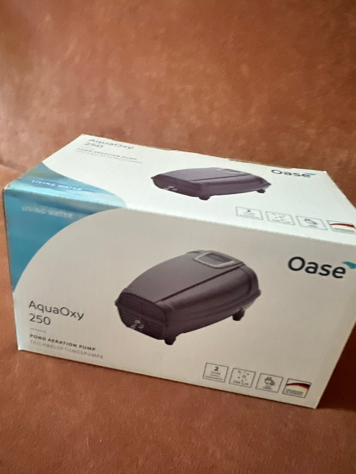 Oase AquaOxy 250 vijverbeluchtingspomp, Ophalen of Verzenden, Nieuw
