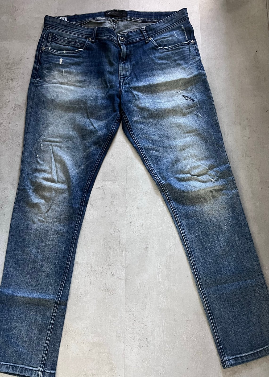 Clockhouse heren spijkerbroek jeans maat 38/34, Ophalen of Verzenden, Gedragen, Blauw, W36 - W38 (confectie 52/54)