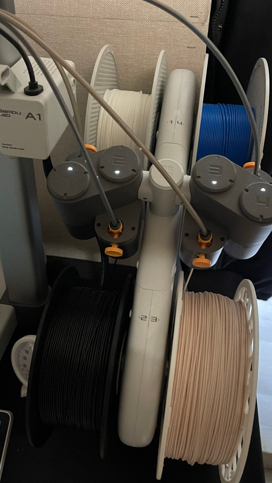 Bambu Lab A1 + AMS Lite Bundle – Compleet & Functioneel, Computers en Software, 3D Printers, Zo goed als nieuw, Filament, Ophalen
