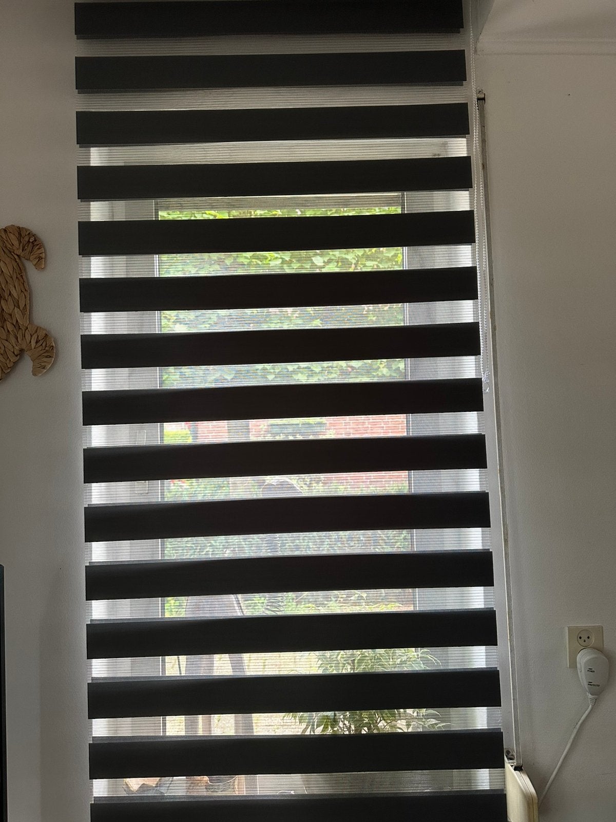 Antracietkleurige duorolgordijnen hoog 240, Ophalen of Verzenden, Nieuw