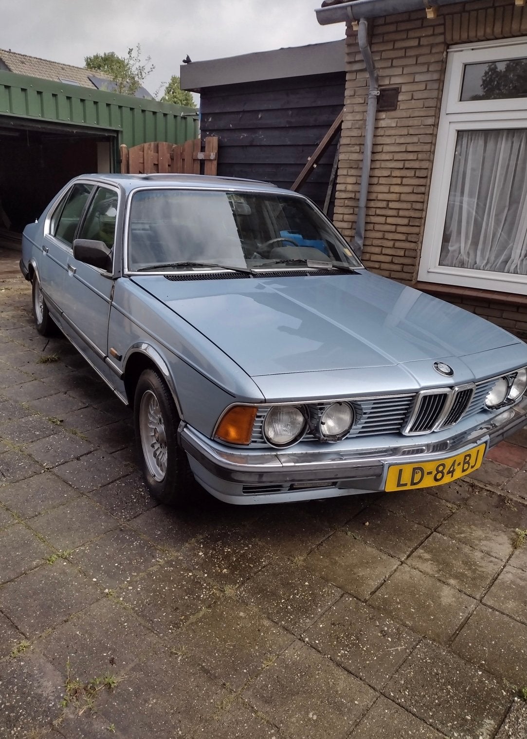 BMW 7-Serie 3.4 I 745 AUT 1984 Blauw e23, 3430 cc, Achterwielaandrijving, 1610 kg, Blauw