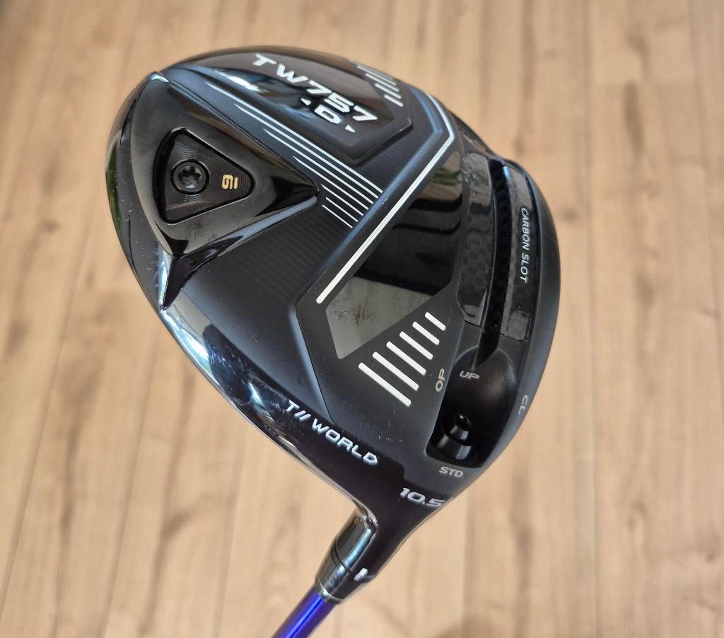 Honma TW757 ( van €800,- ) Draw Type Driver Nieuwstaat, Sport en Fitness, Golf, Ophalen of Verzenden, Zo goed als nieuw, Club