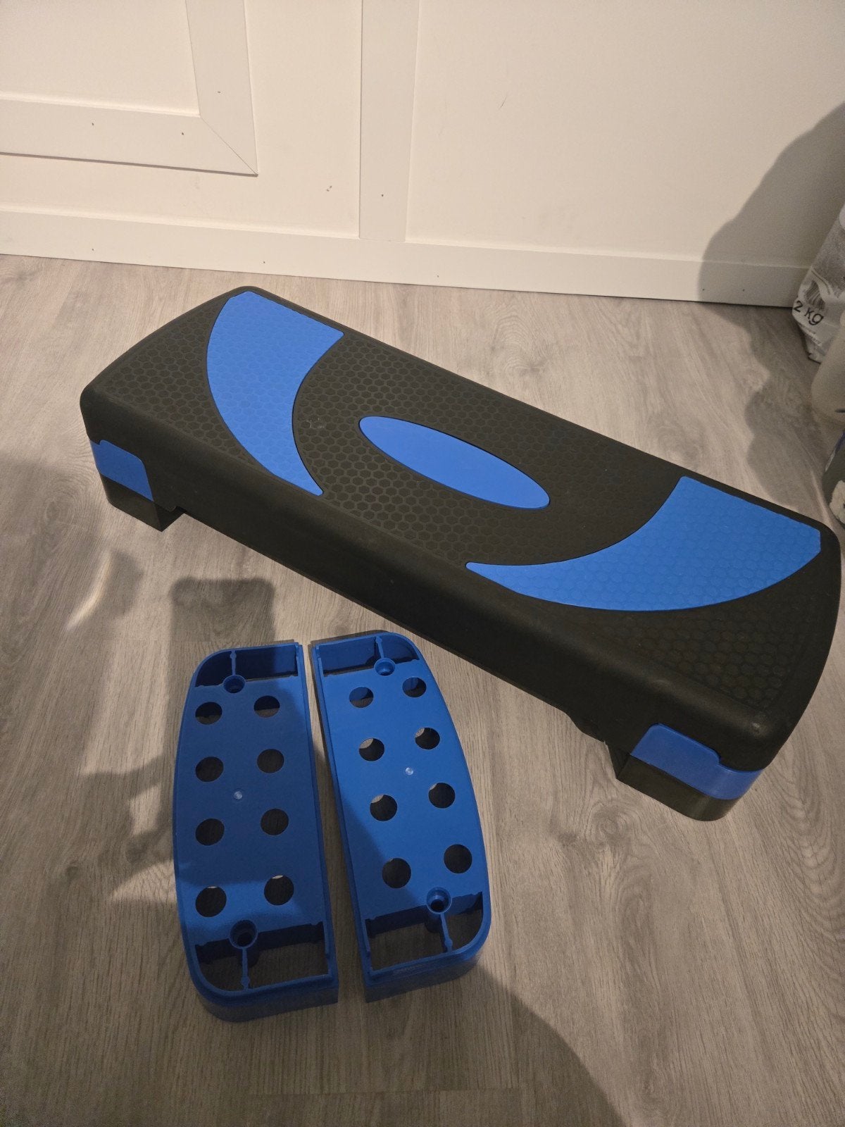 Fitness set dumbbells, kettlebells, stepbank, weerstandsband, Sport en Fitness, Ophalen, Zo goed als nieuw, Benen, Dumbbell