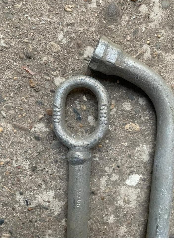 Sleepoog en bandensleutel, Ophalen, Gebruikt