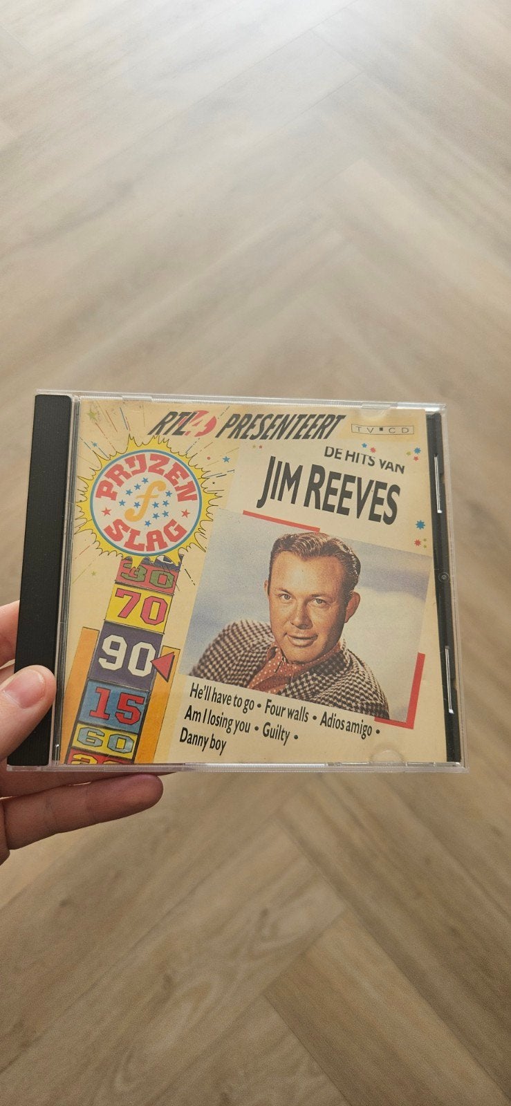 RTL 4 presenteert Prijzenslag: de hits van Jim Reeves, Ophalen of Verzenden, Gebruikt