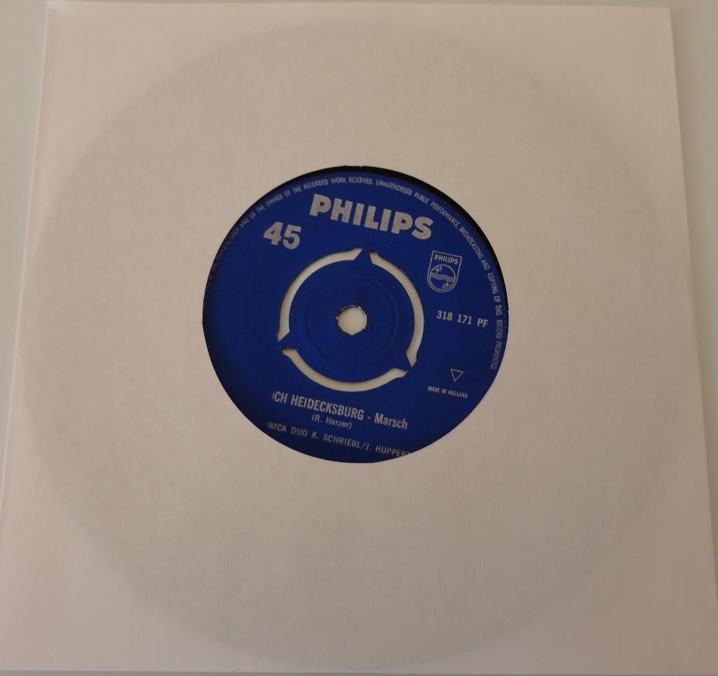 Harmonica Duo K. Schriebl / J. Hupperts – Hoch Heidecksburg, Gebruikt, Overige genres, 7 inch, Single