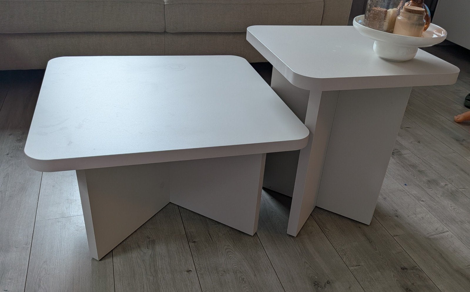 mooie moderne salontafels, Ophalen, 50 tot 100 cm, 50 tot 100 cm, Zo goed als nieuw