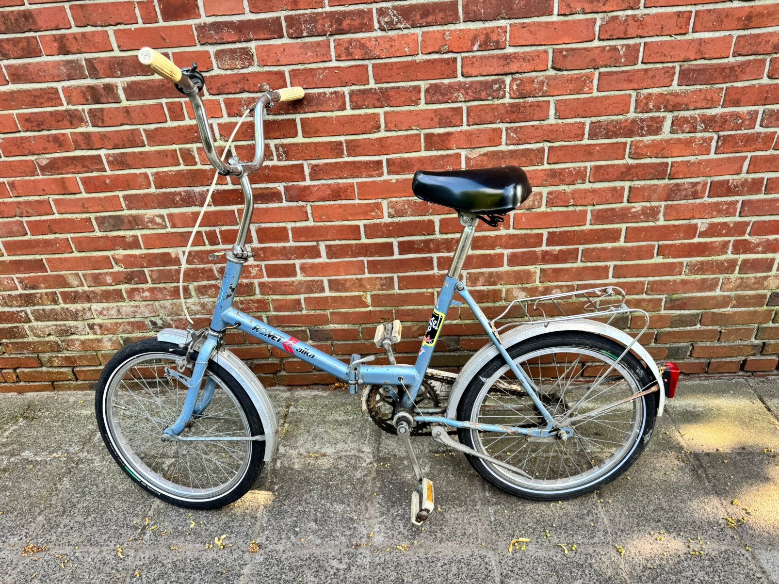 Vouwfiets met handrem en terugtraprem Romet Alka, Fietsen en Brommers, Fietsen | Vouwfietsen, Ophalen of Verzenden, Gebruikt, 20 inch of meer