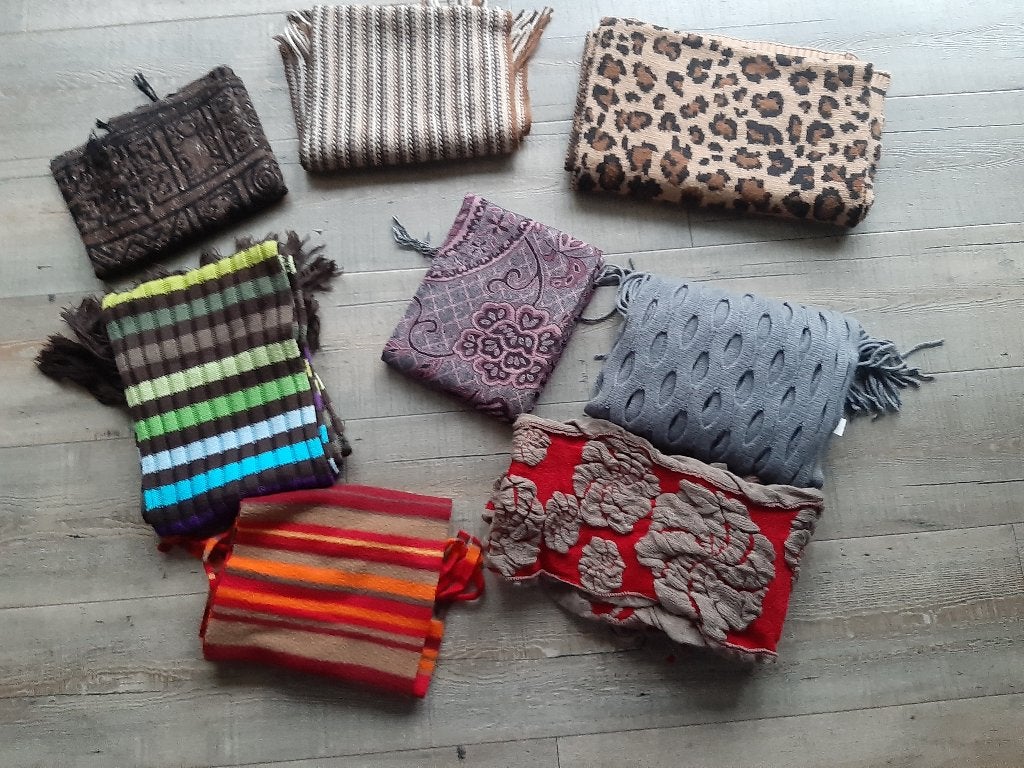 diverse winter sjaals, Kleding | Dames, Ophalen, Zo goed als nieuw, Maat 46/48 (XL) of groter, Sjaal