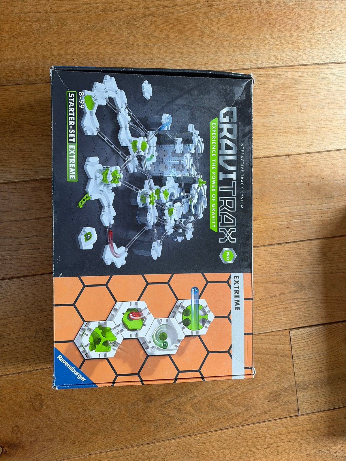 GraviTrax PRO Starter-Set Extreme knikkerbaan, Ophalen of Verzenden, Zo goed als nieuw, Bouwen