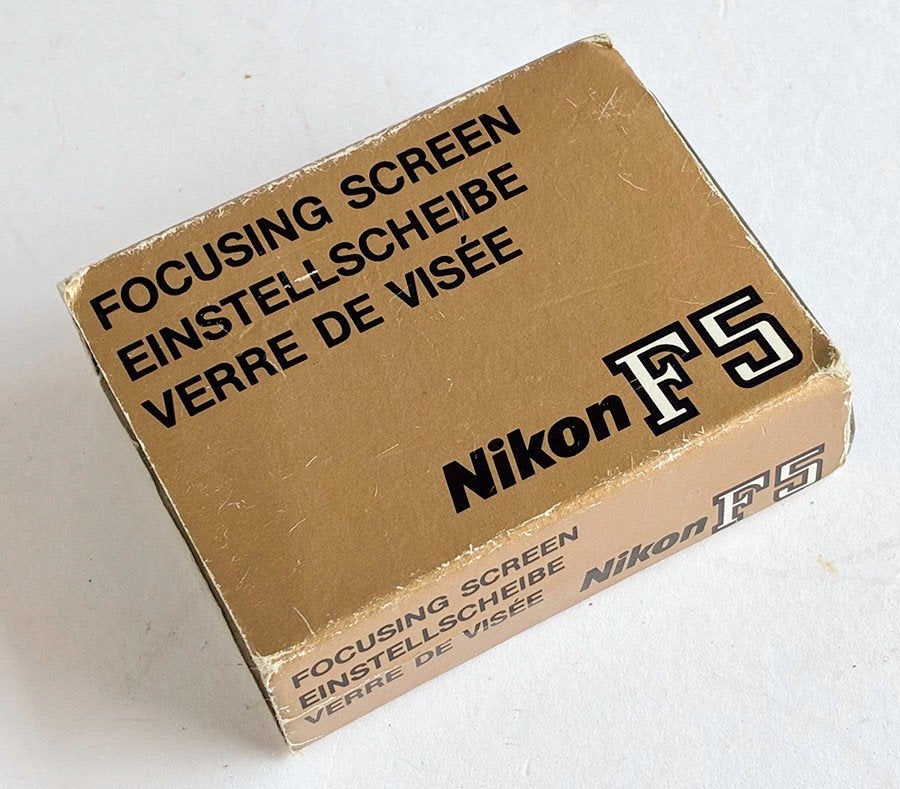 Nikon F5 screen, Verzenden, Zo goed als nieuw, Spiegelreflex, Nikon