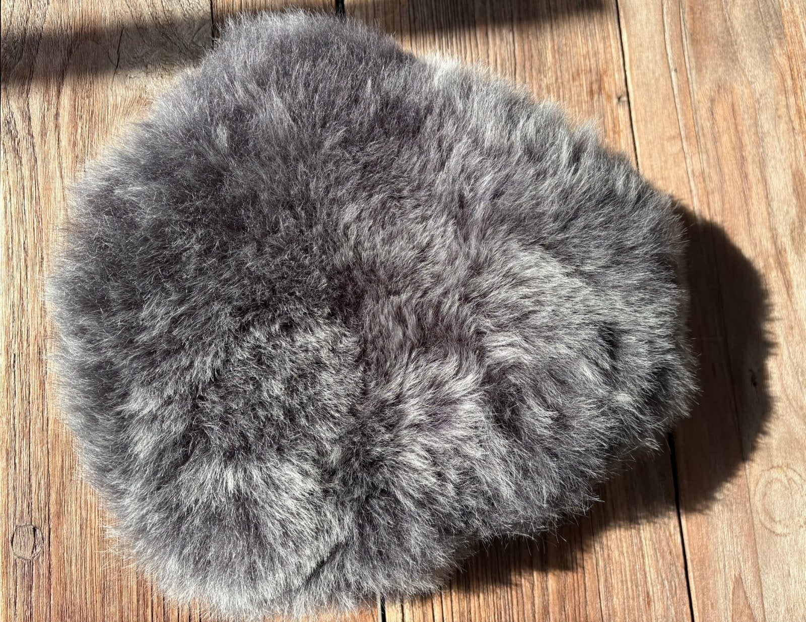 Fiets zadeldekje Texelana fluffy antraciet superzacht NIEUW!, Ophalen of Verzenden, Nieuw