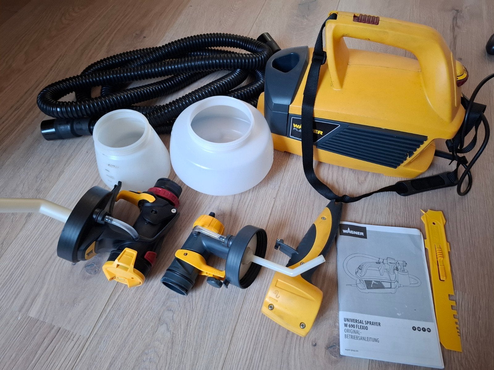 Wagner Universal Sprayer W 690 FLEXiO - Zeer nette staat, Ophalen, Zo goed als nieuw, Verfspuit of Verfpomp
