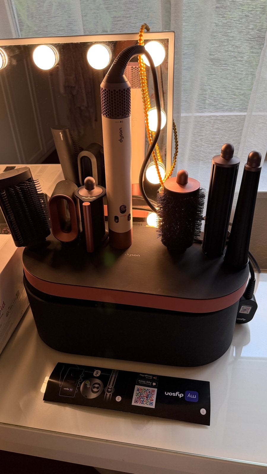 Dyson Airwrap Complete Styler met accessoires, Witgoed en Apparatuur, Persoonlijke-verzorgingsapparatuur, Zo goed als nieuw, Haarverzorging