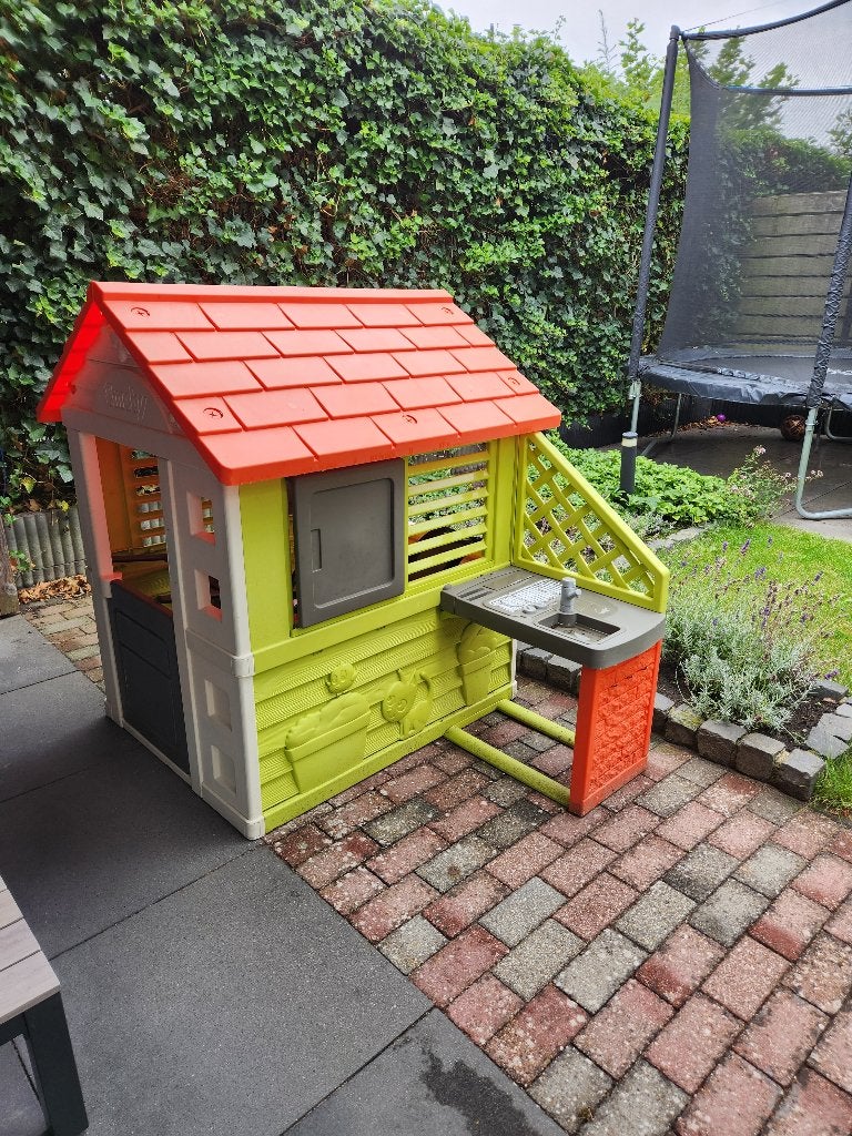 Smoby speelhuis, Kinderen en Baby's, Speelgoed | Buiten | Speelhuisjes, Ophalen, Gebruikt, Kunststof