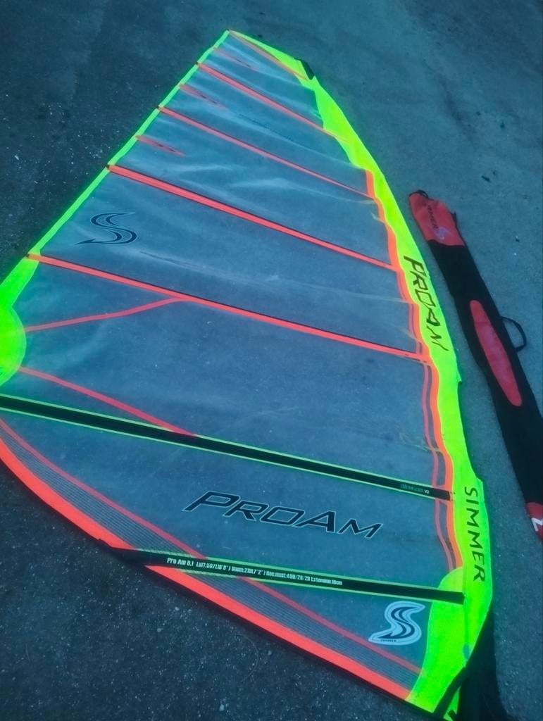 Summer Pro Am 8.1, freerace, 2 cams, goede staat, Ophalen, Gebruikt, Zeil, 7 m² of meer