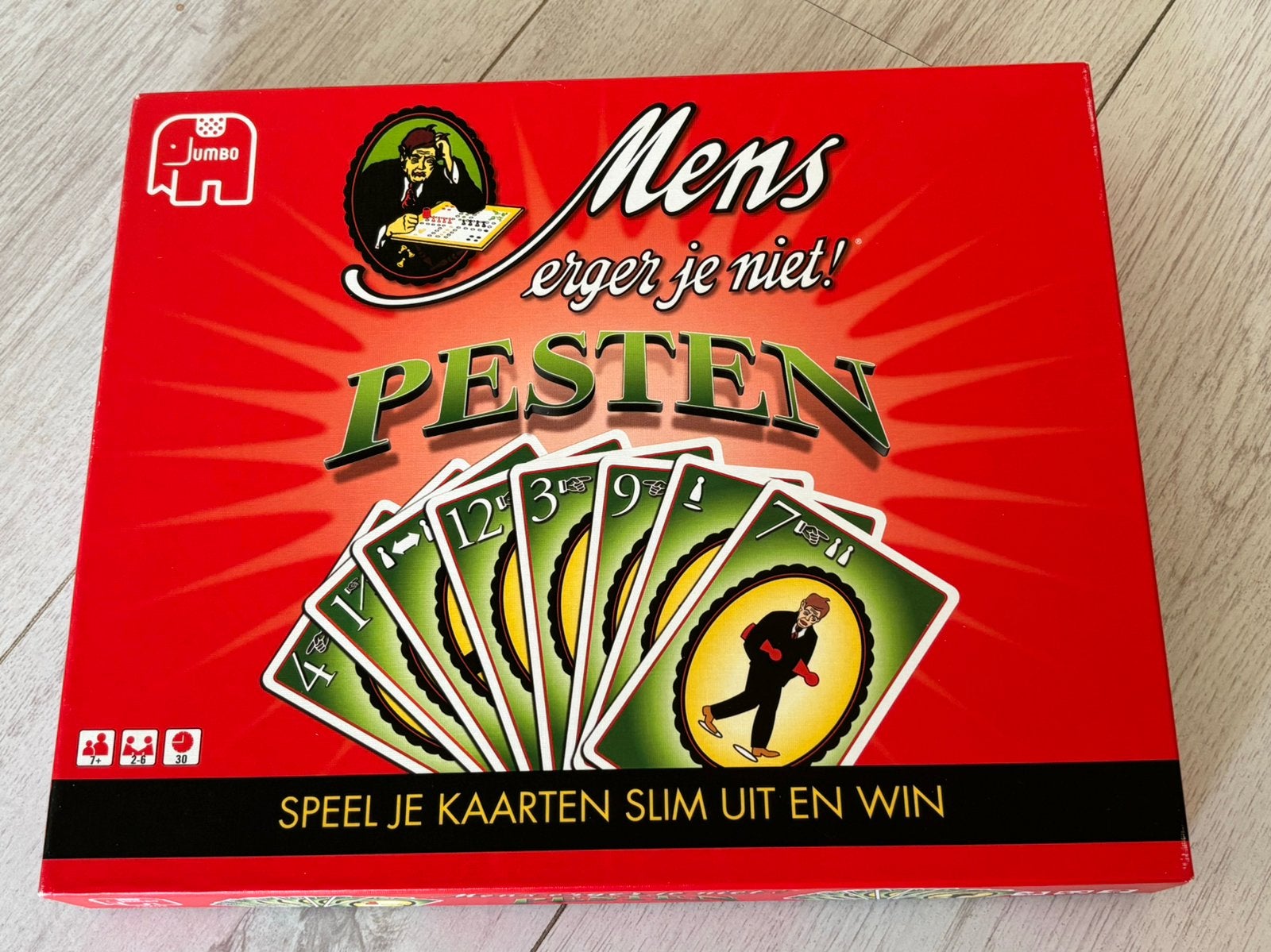 Mens erger je niet pesten, Hobby en Vrije tijd, Gezelschapsspellen | Bordspellen, Ophalen of Verzenden, Zo goed als nieuw