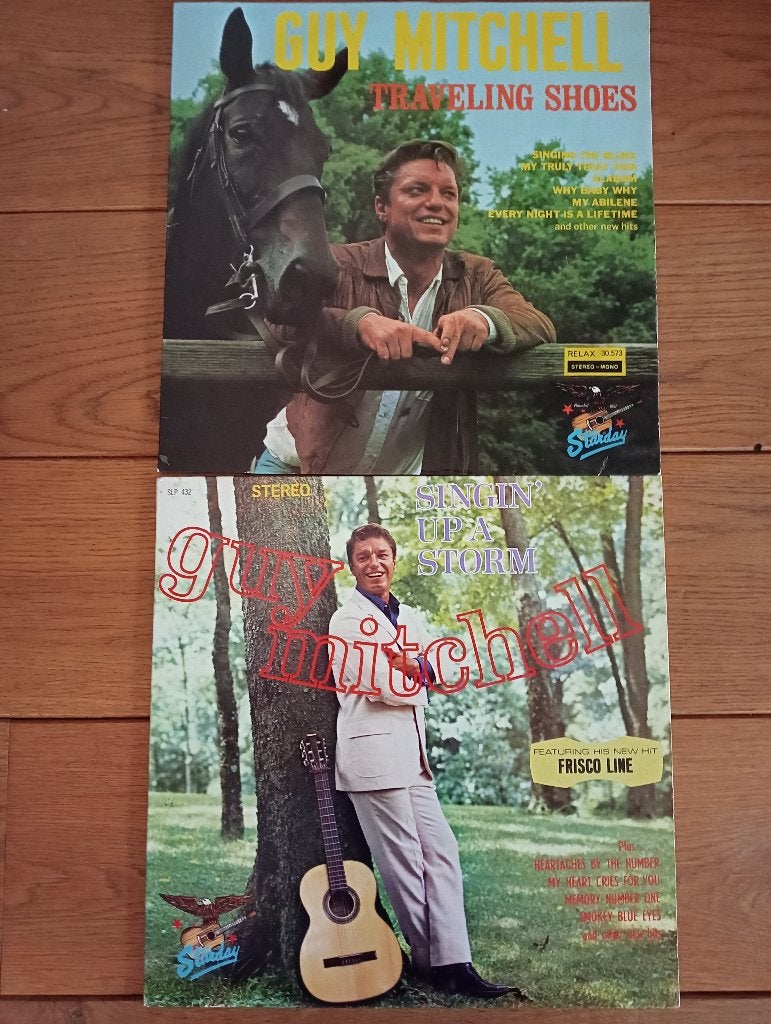 In 1 koop of ruil 2 Guy Michell LP's Traveling (Starday NL), LP, Ophalen of Verzenden, Zo goed als nieuw, 12 inch