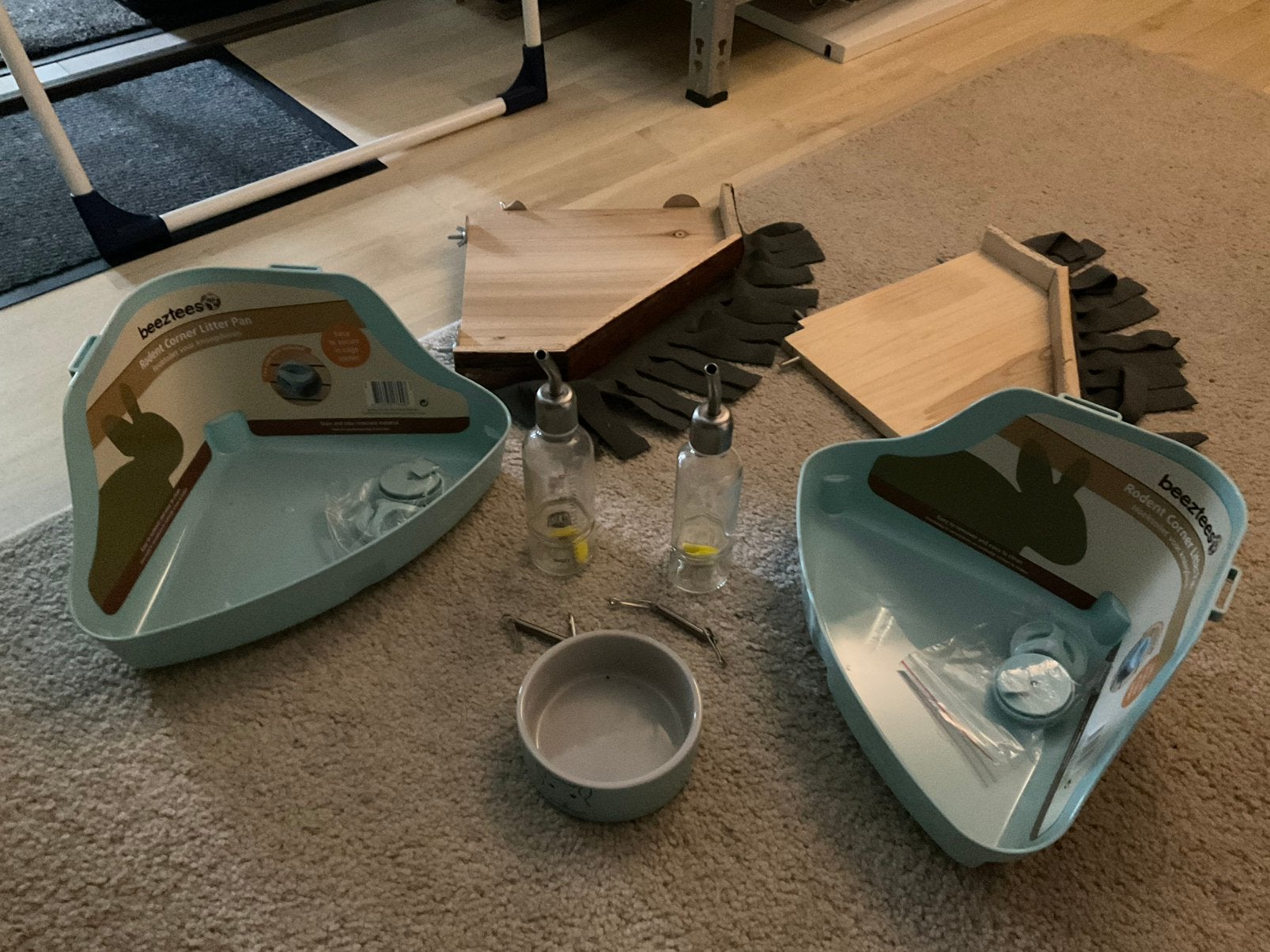Cavia, hamster spullen…., Ophalen, Nieuw, Voerbakje