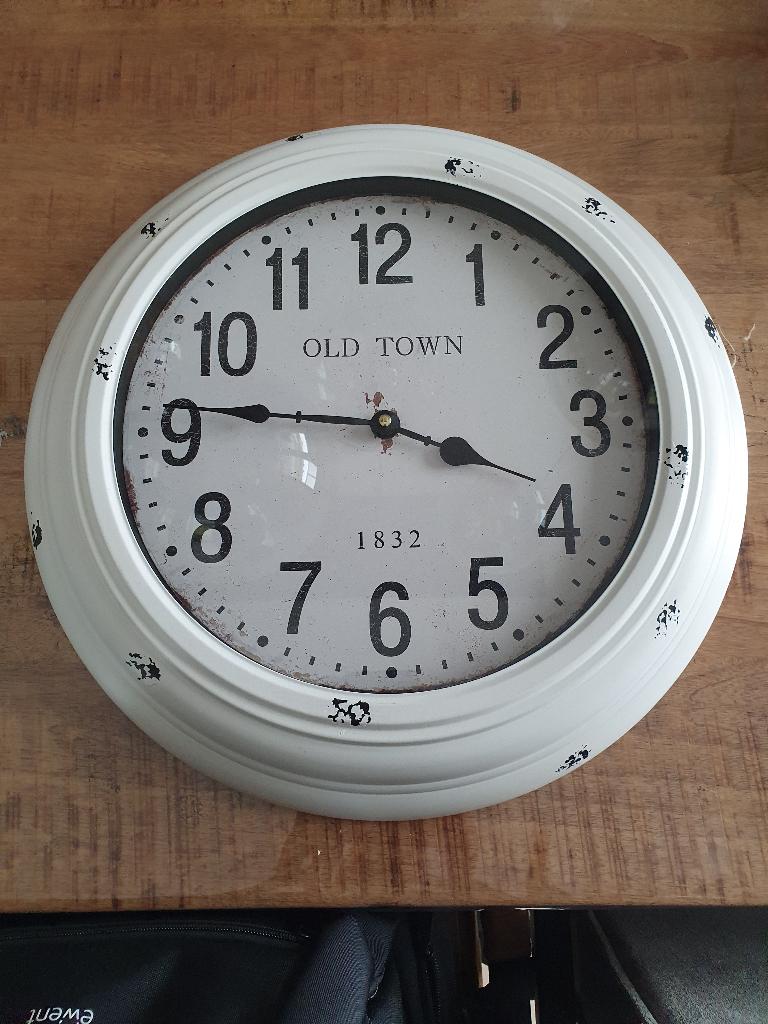 Klok, Ophalen, Zo goed als nieuw, Analoog, Wandklok