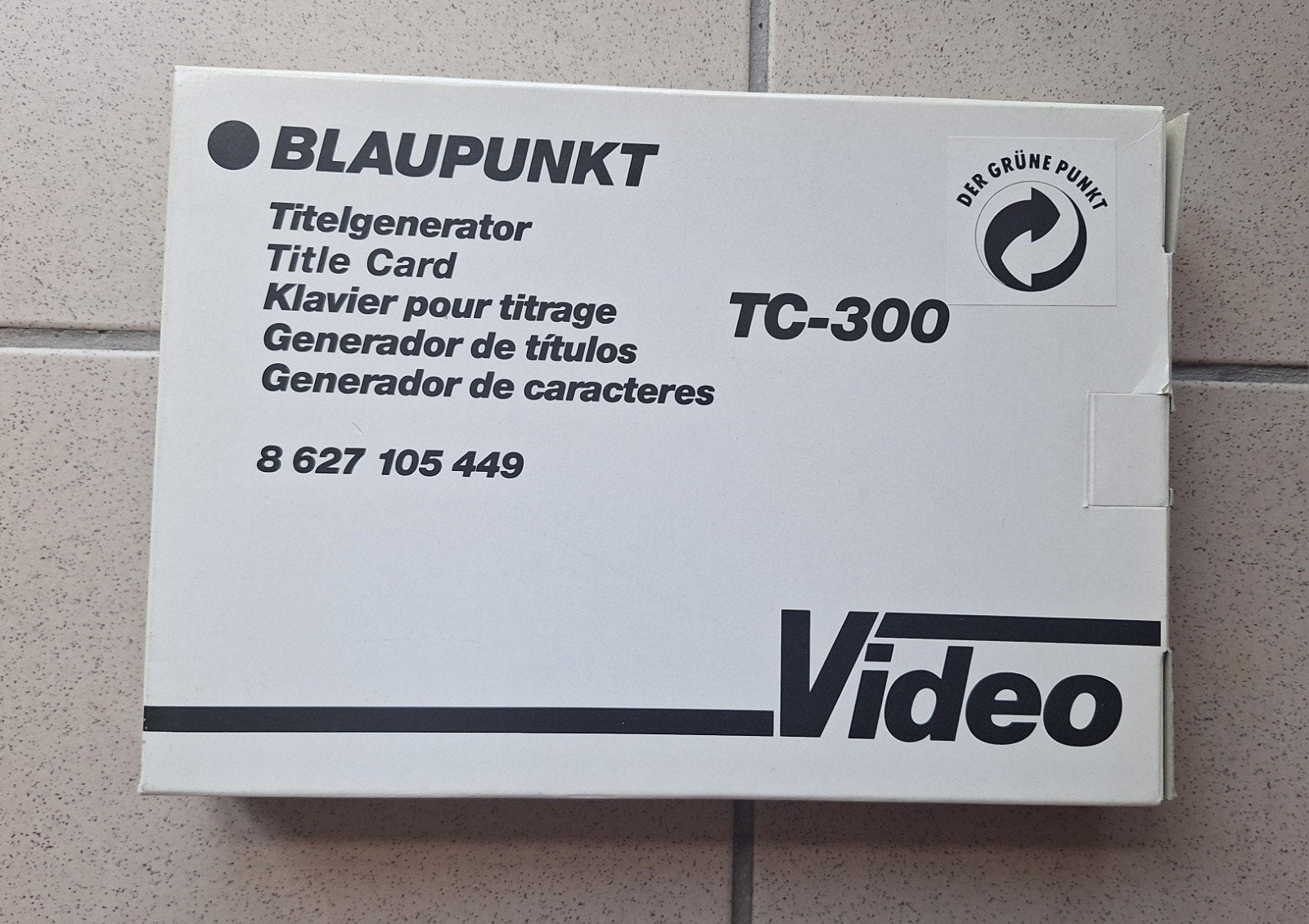 Blaupunkt Titelgenerator TC-300 - Nieuw in doos, Ophalen of Verzenden, Nieuw, Overige typen