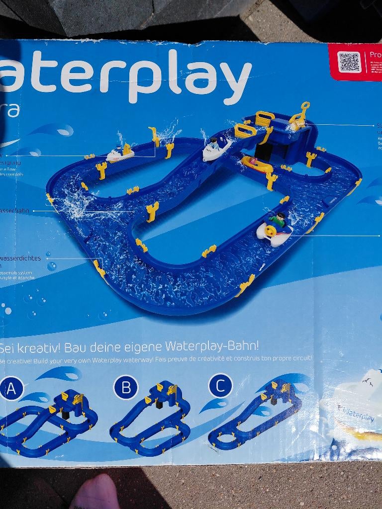 Aquaplay waterbaan, Kinderen en Baby's, Speelgoed | Buiten | Los speelgoed, Ophalen, Gebruikt